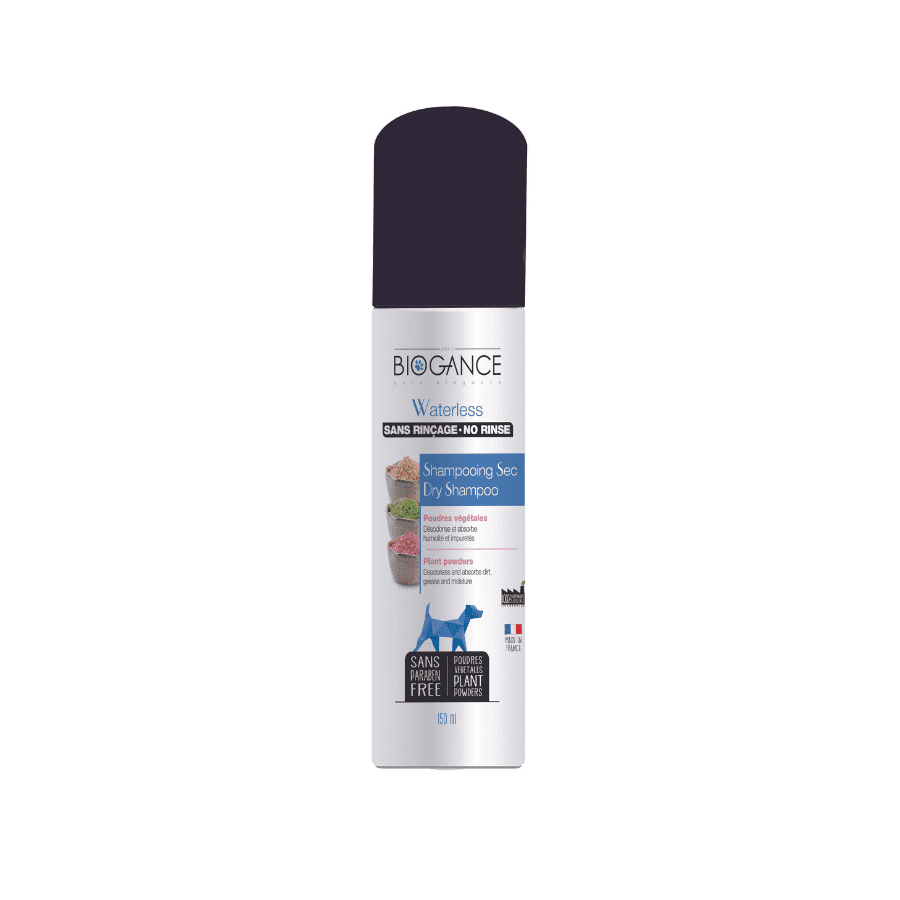 Shampooing sec biogance chien