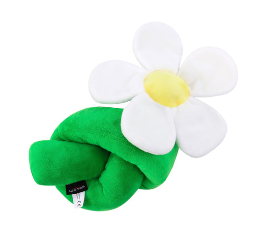 Peluche marguerite à nouer