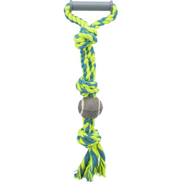 Corde de jeu avec balle de tennis