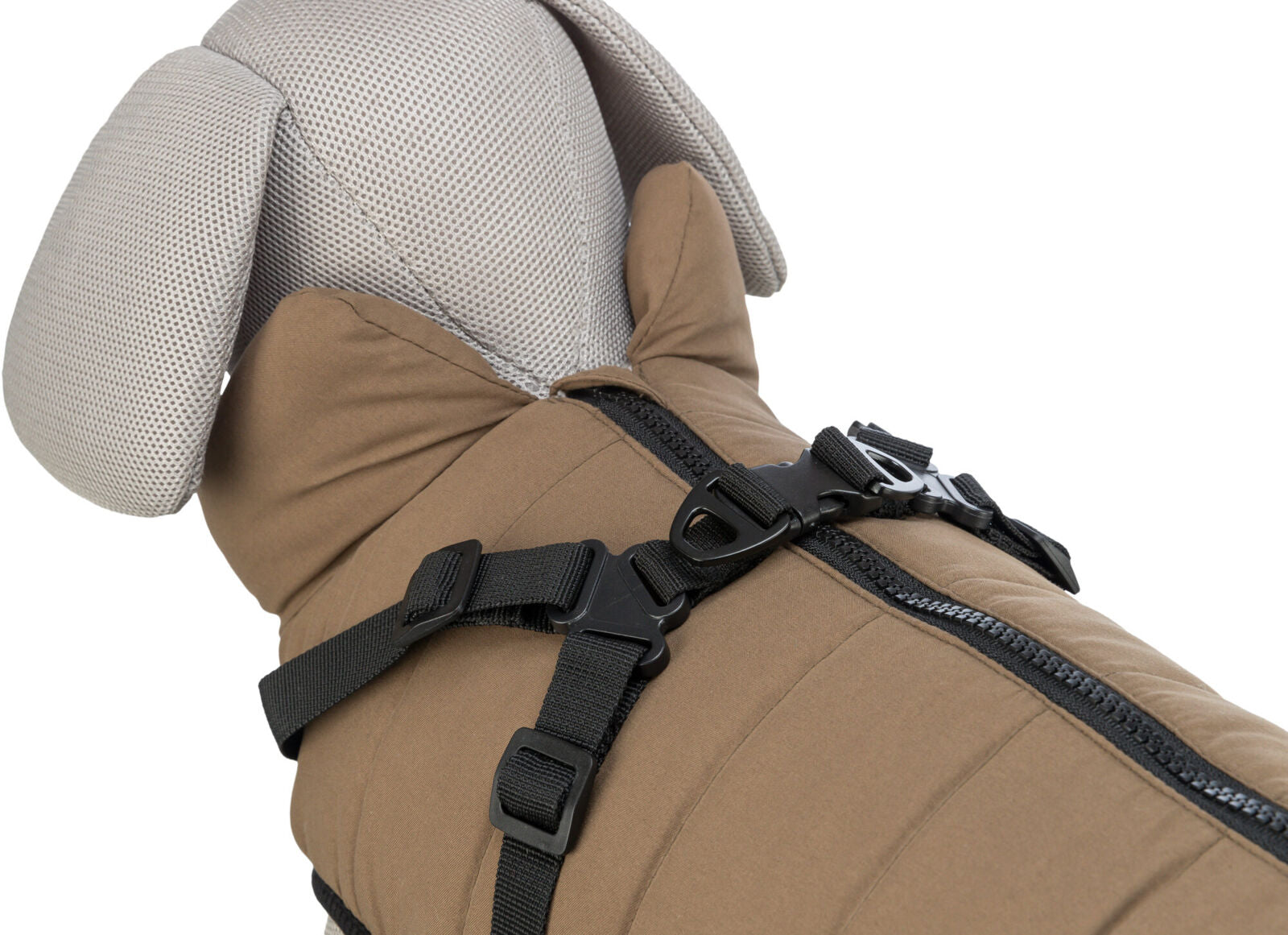 Manteau Pirou sable avec Harnais