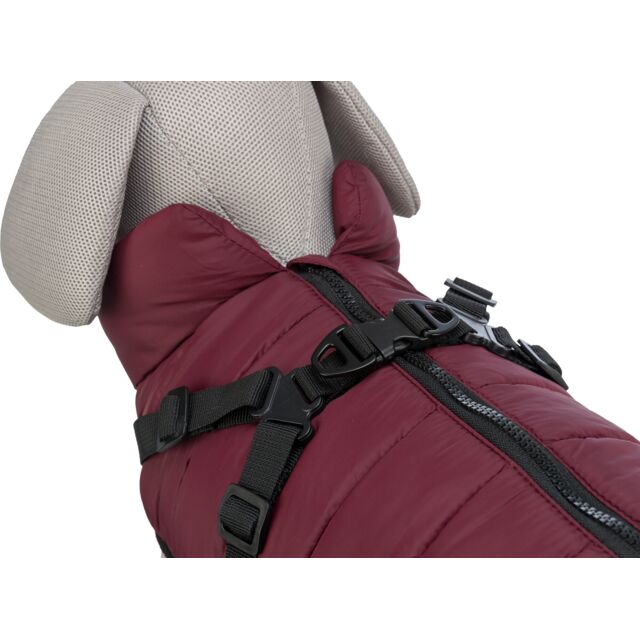 Manteau Pirou sangria avec harnais