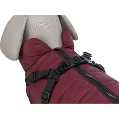 Manteau Pirou sangria avec harnais