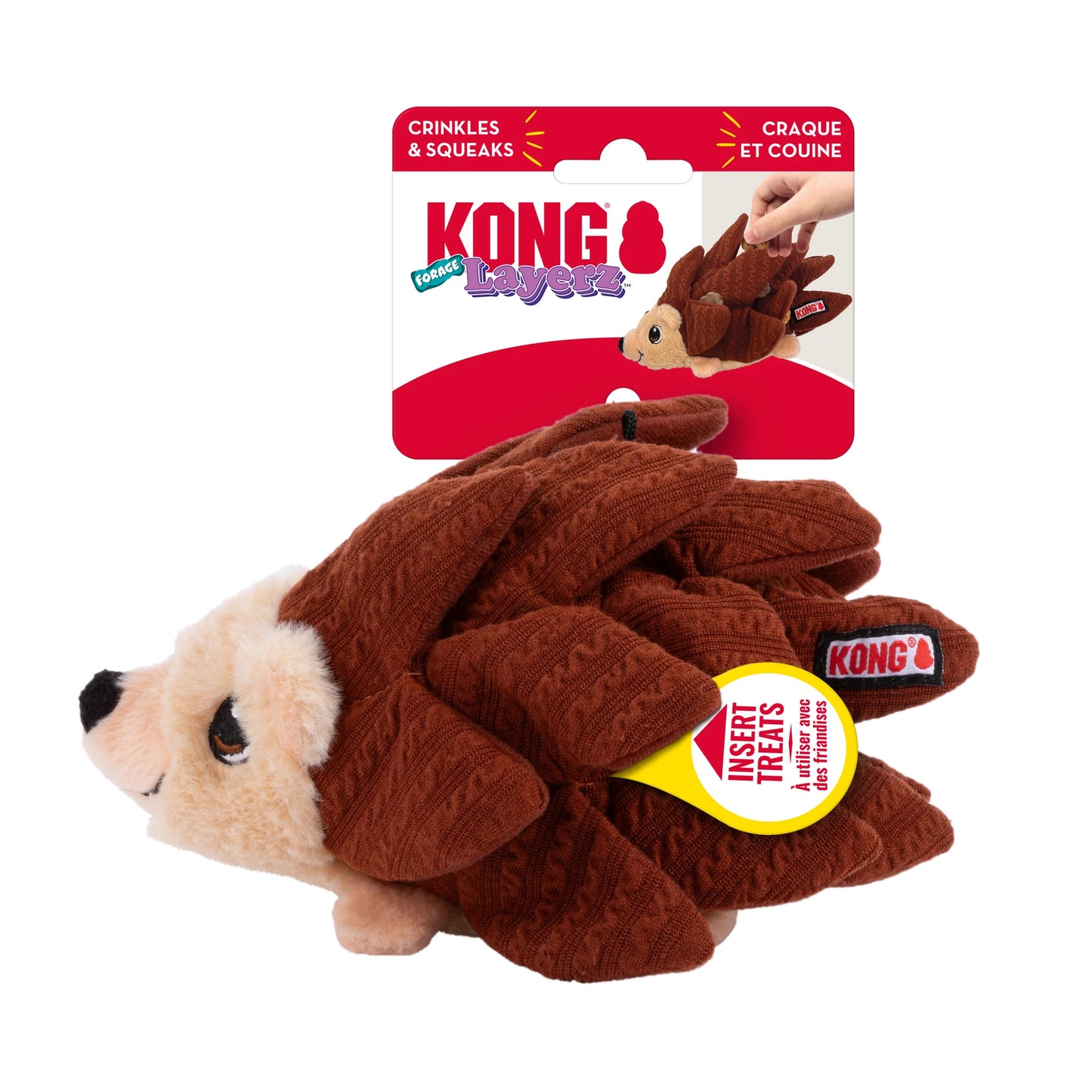KONG Forage layerz hérisson