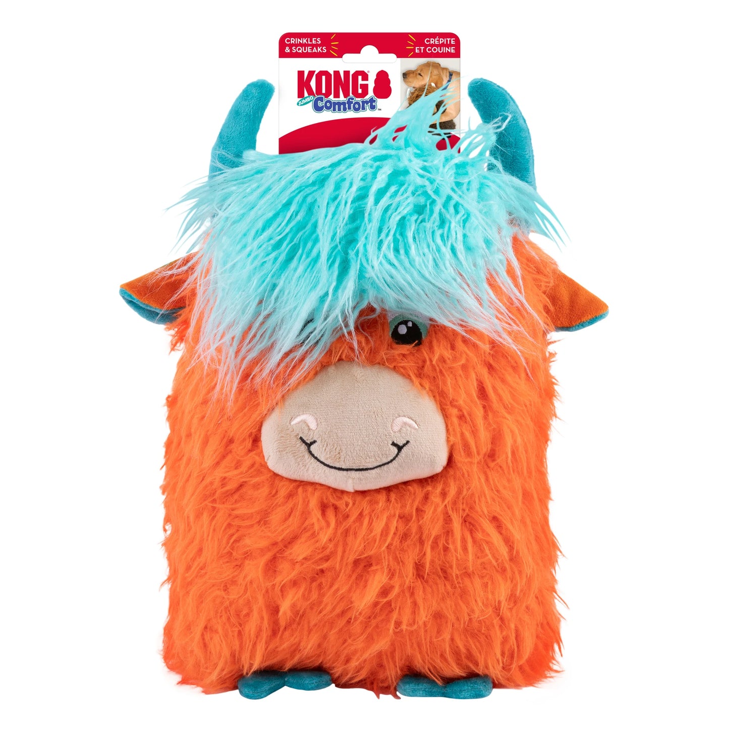 KONG comfort jumbo highland cow
