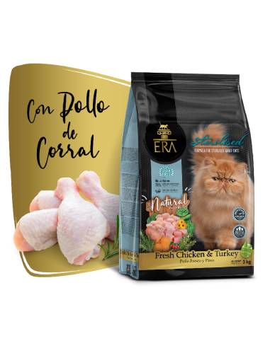 ERA ADULTE STÉRILISÉ POULET DINDE CHAT