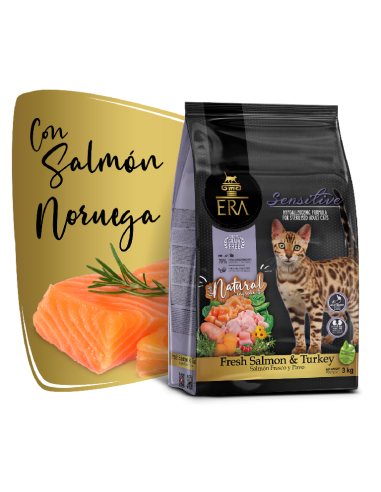 ERA ADULTE SENSIBLE SAUMON DINDE CHAT