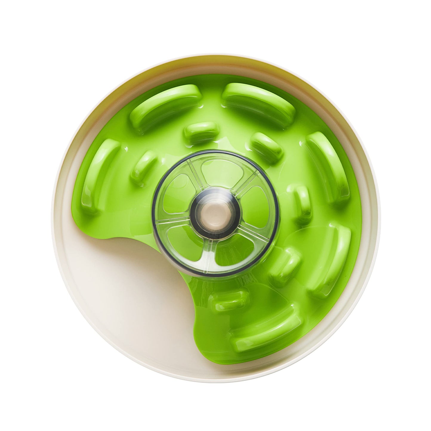 Gamelle anti-glouton tournante