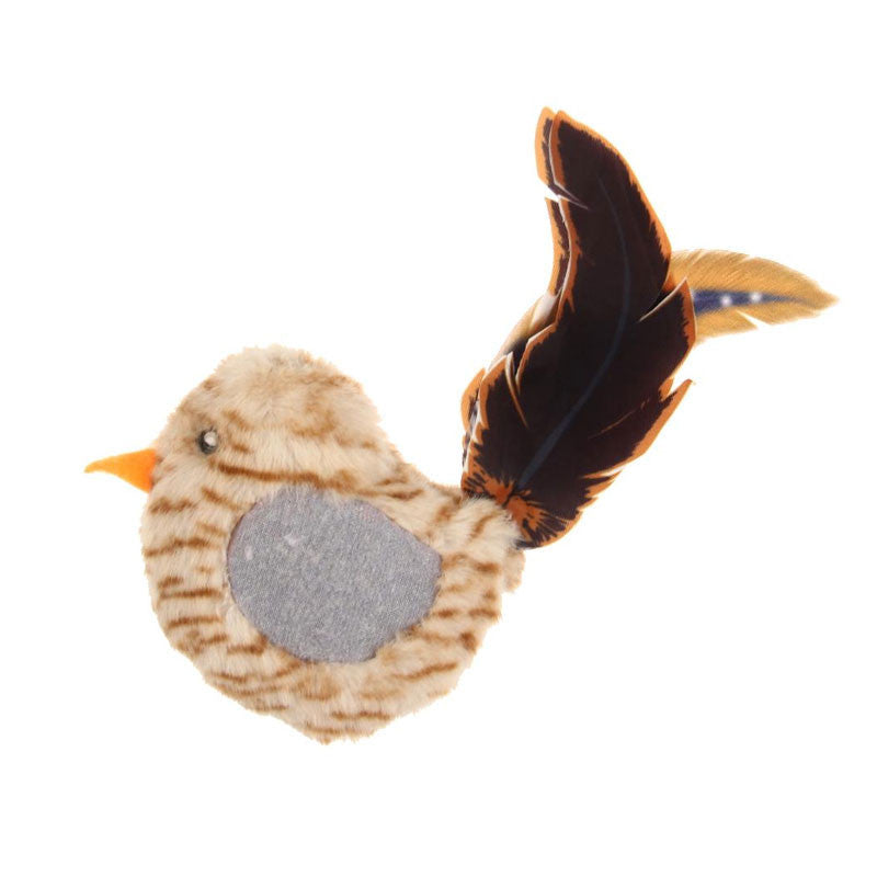 Jouet oiseau avec herbe à chat - HAPPY ZOO SHOP