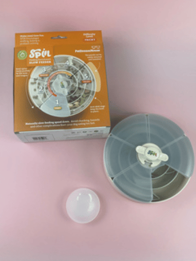 jeu d'enrichissement spin slow feeder - HAPPY ZOO SHOP