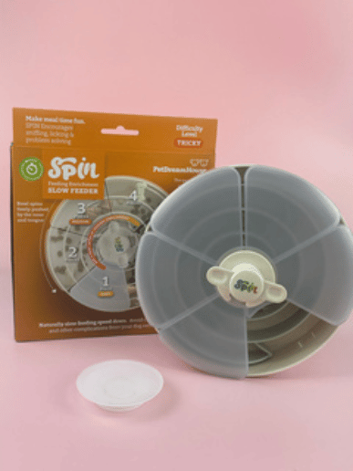 jeu d'enrichissement spin slow feeder - HAPPY ZOO SHOP