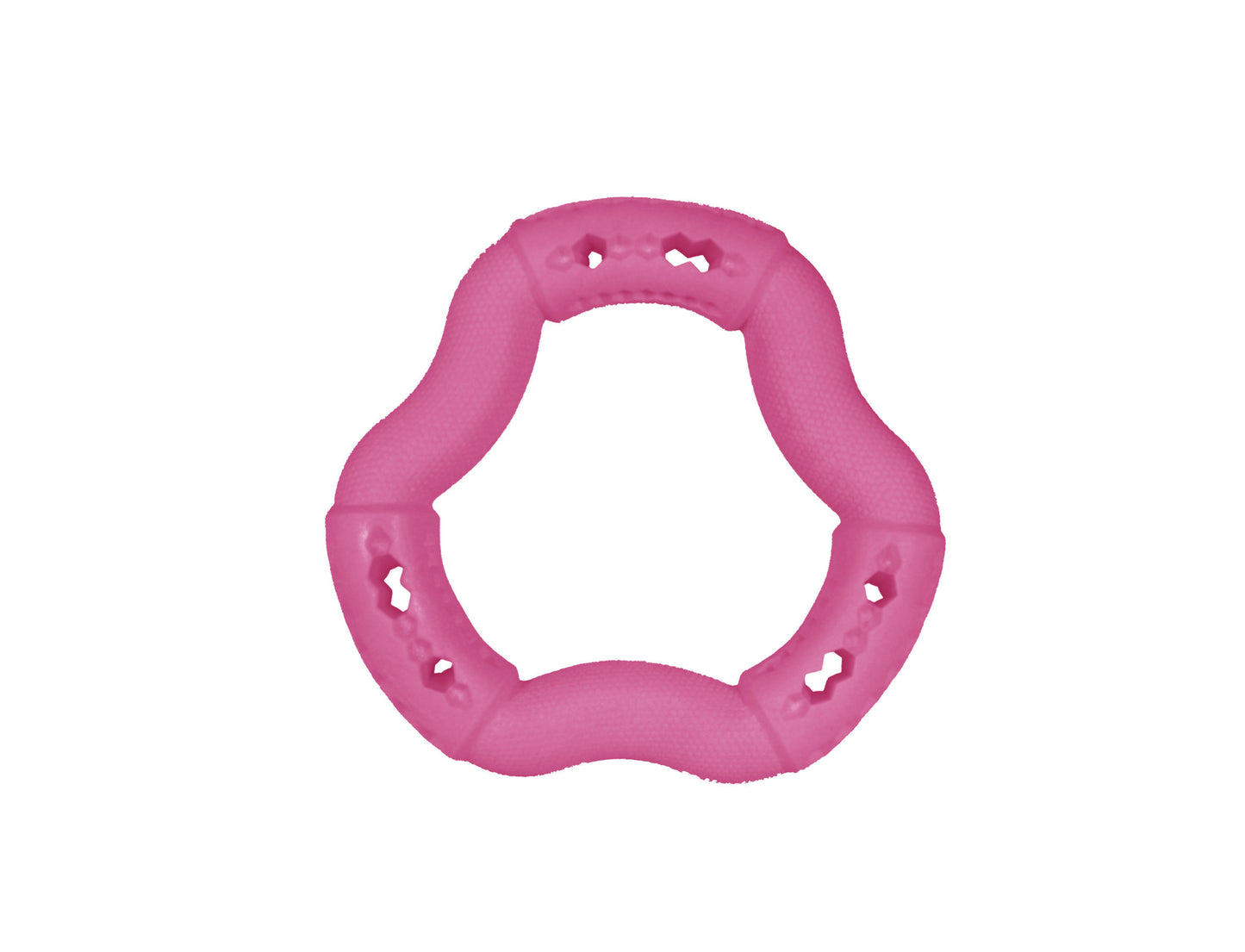 Anneau TPR fraise 12cm - HAPPY ZOO SHOP