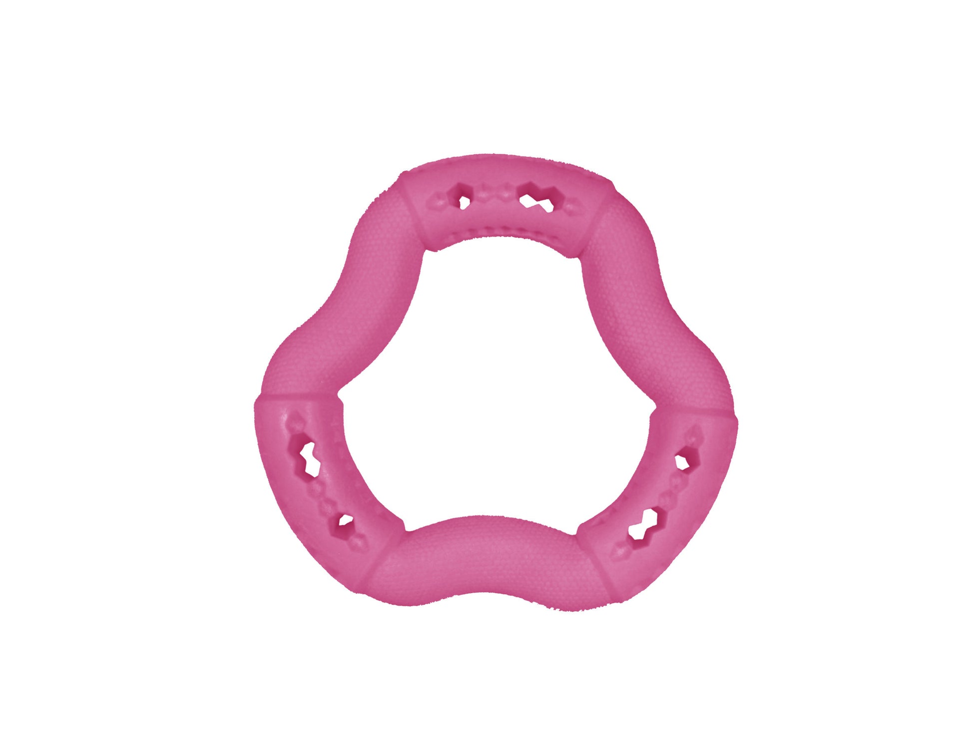 Anneau TPR fraise 12cm - HAPPY ZOO SHOP