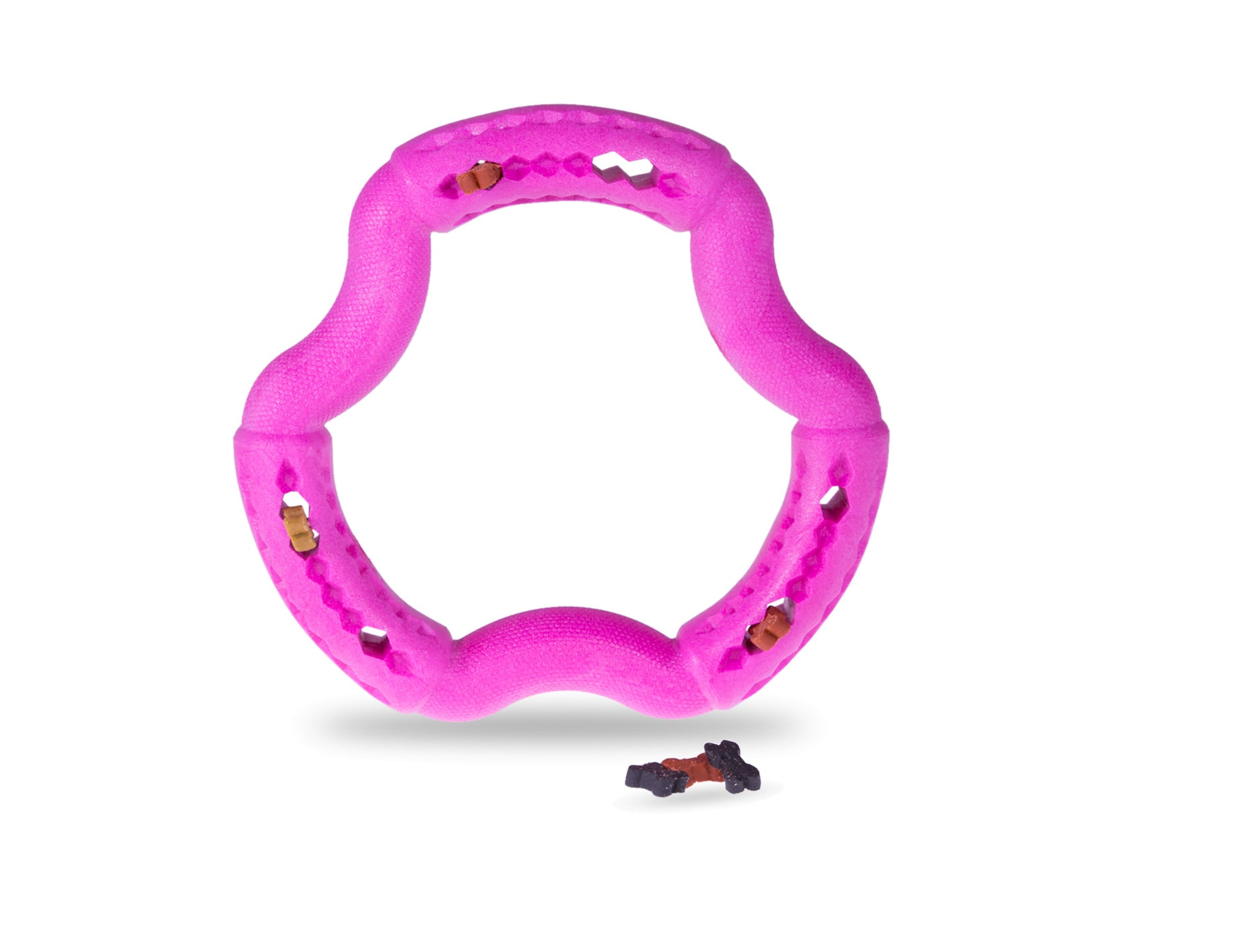 Anneau TPR fraise 21cm - HAPPY ZOO SHOP