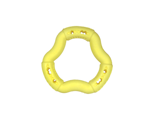 Anneau TPR vanille 12cm - HAPPY ZOO SHOP