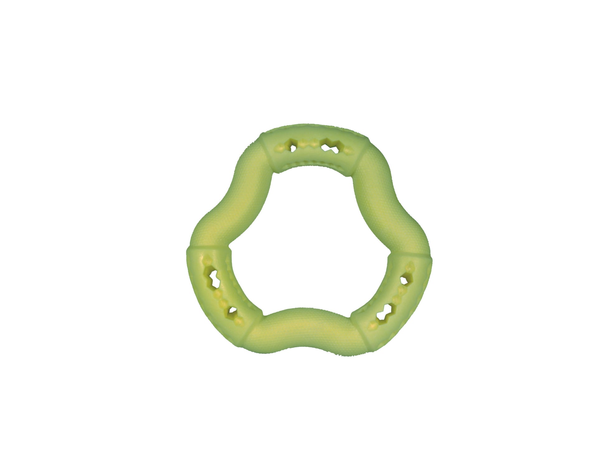 Anneau TPR pomme 12cm - HAPPY ZOO SHOP