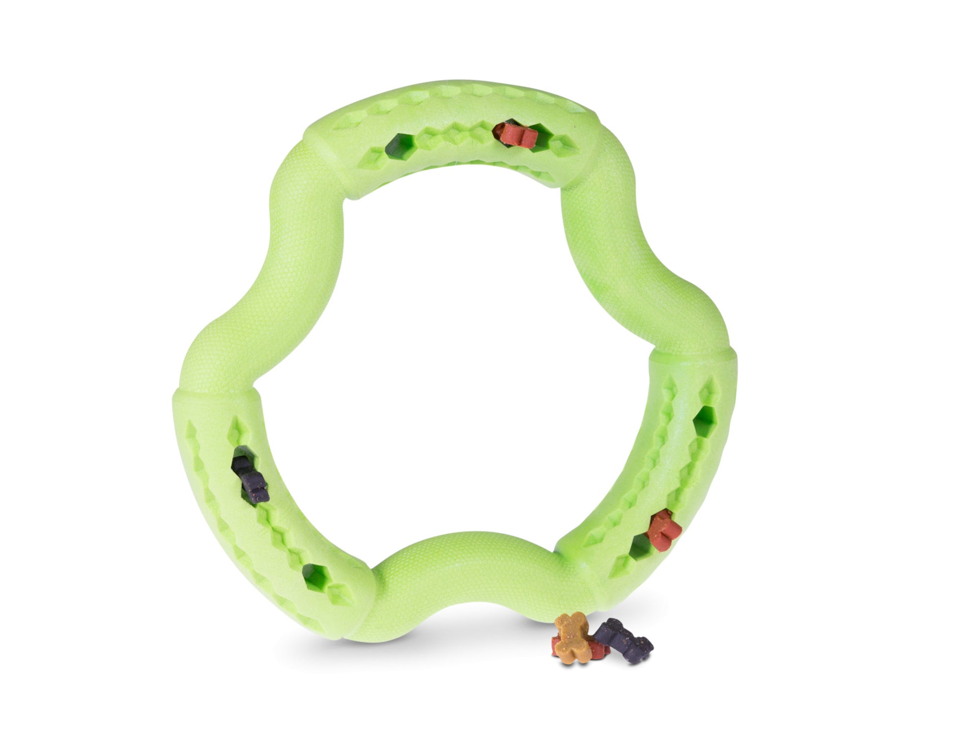 Anneau TPR pomme 21cm - HAPPY ZOO SHOP